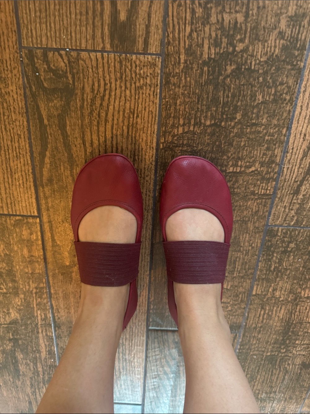 Camper Ballerina in Deep Red - Picture 10 of 13